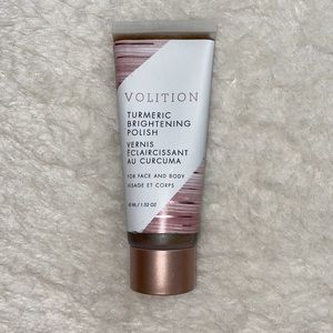 NEW Sephora Volition Turmeric Face and Body Brightening Polish Exfoliator 45mL